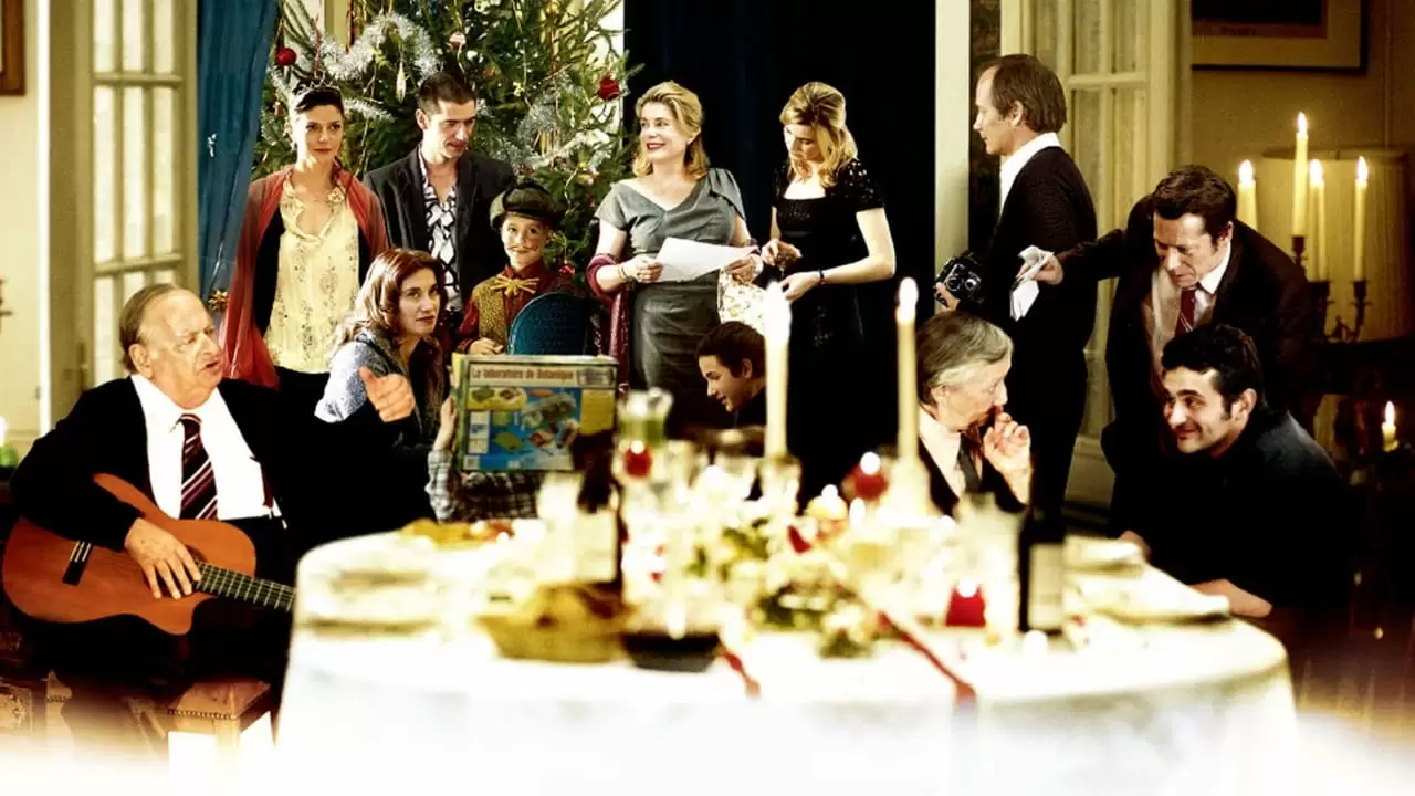 A Christmas Tale Backdrop