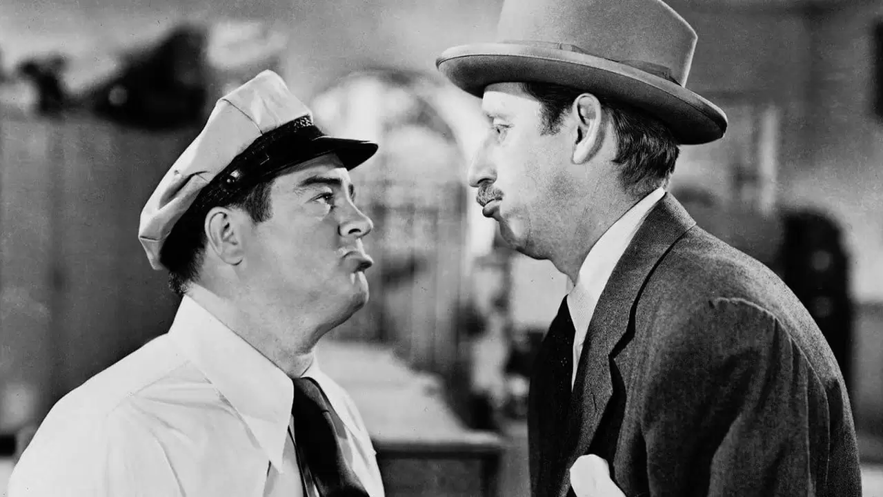 Abbott and Costello Meet Frankenstein Backdrop
