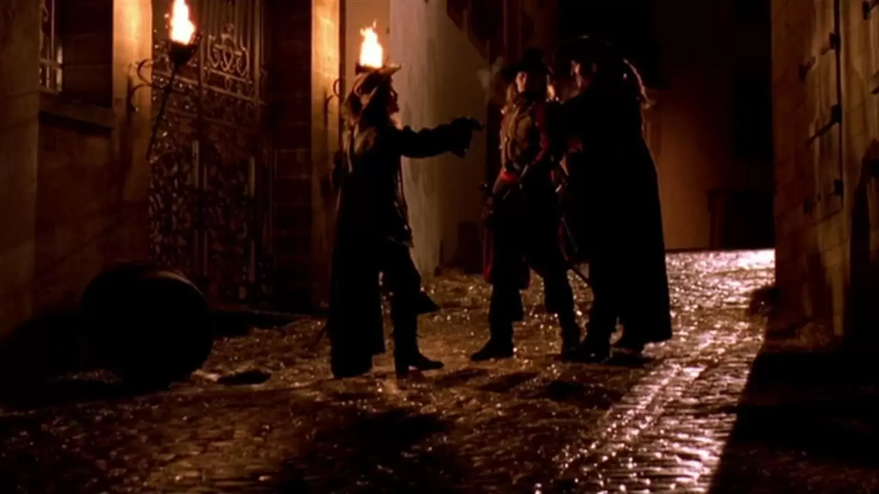 The Musketeer Backdrop