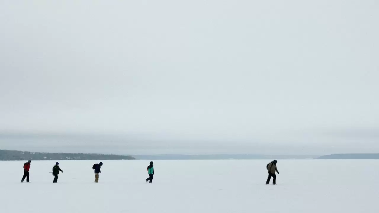 Skating to New York Backdrop