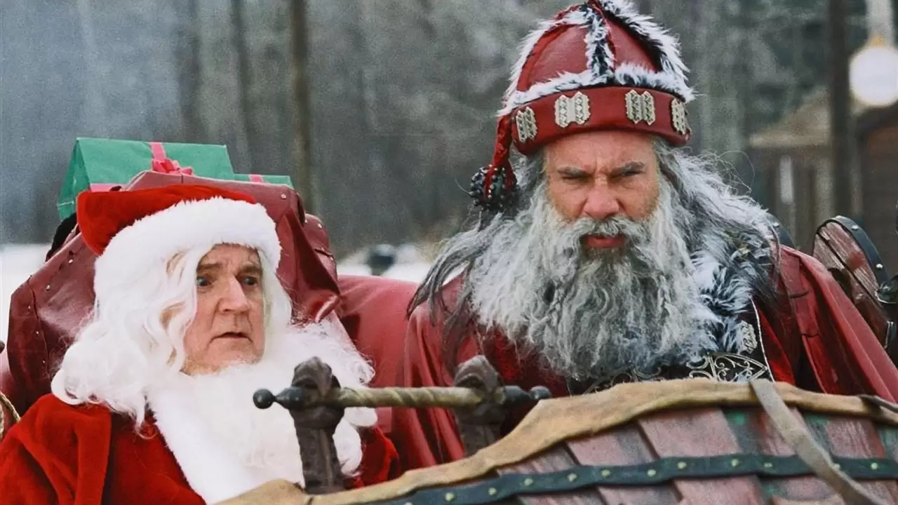 Santa's Slay Backdrop