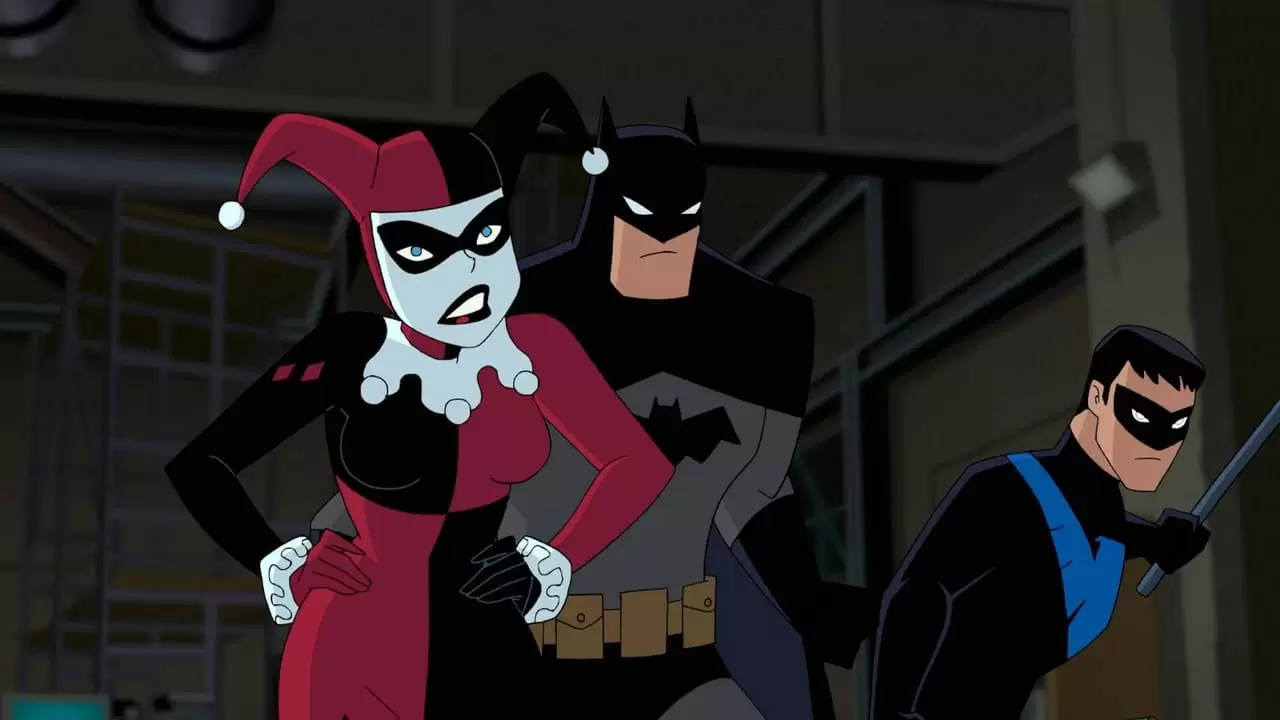 Batman and Harley Quinn Backdrop