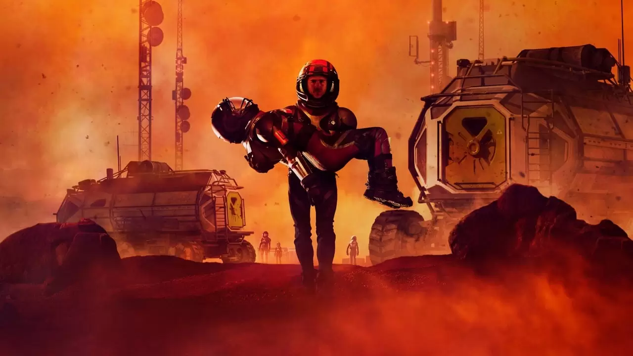 Mars Backdrop