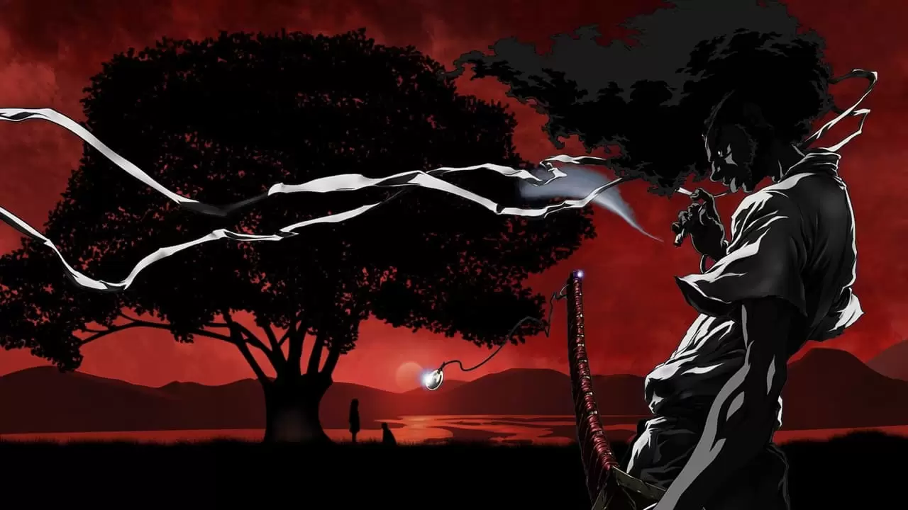 Afro Samurai Backdrop