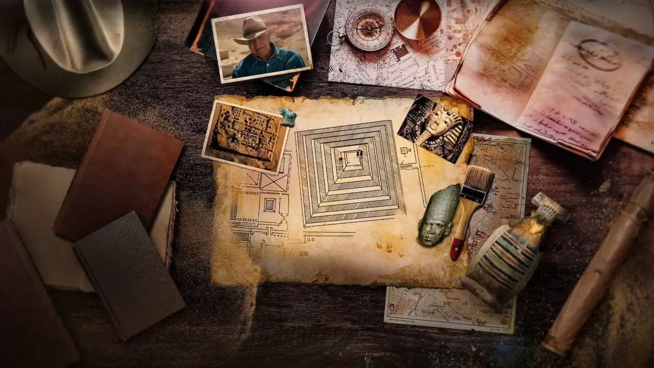 Unknown: The Lost Pyramid Backdrop