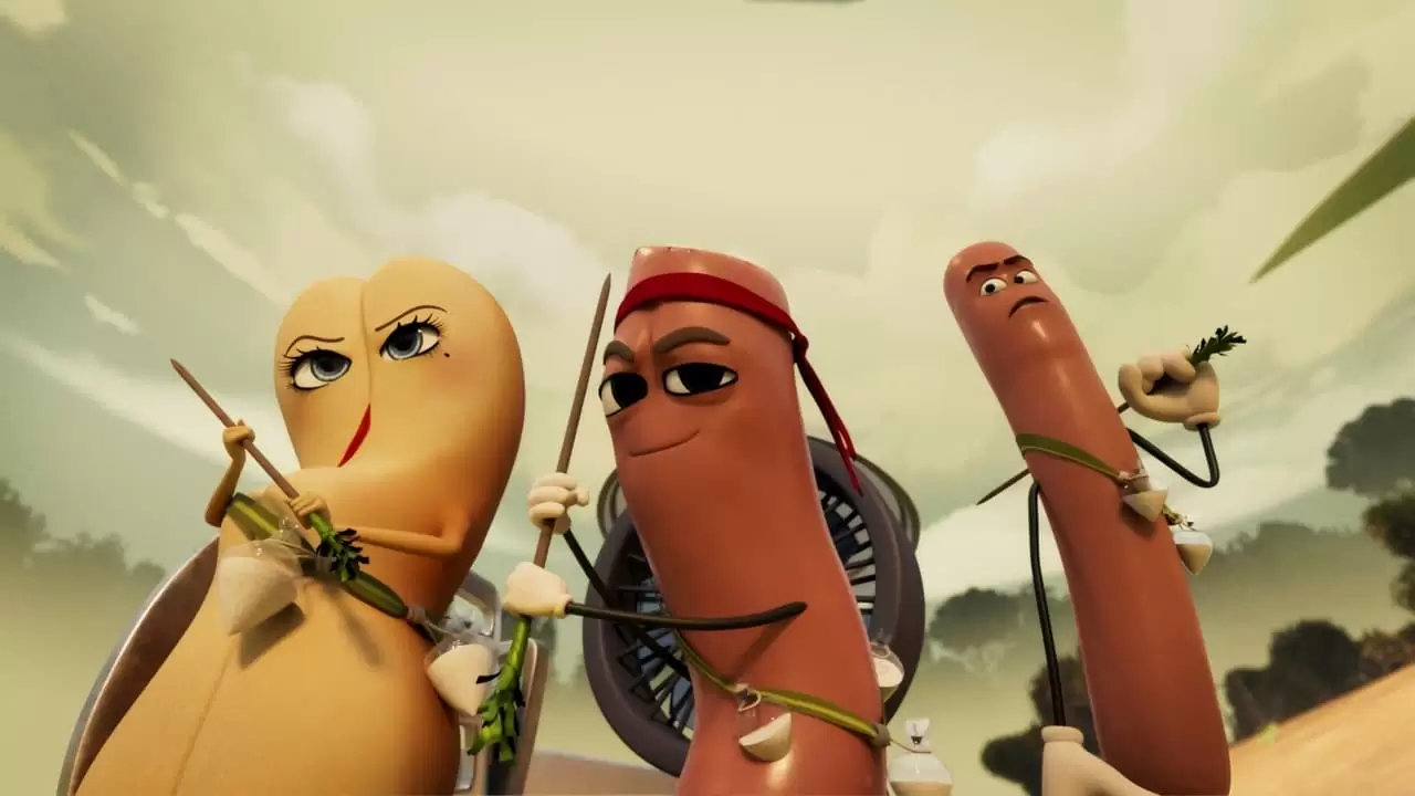 Sausage Party: Foodtopia Backdrop