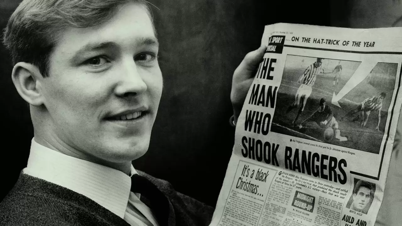 Sir Alex Ferguson: Never Give In Backdrop