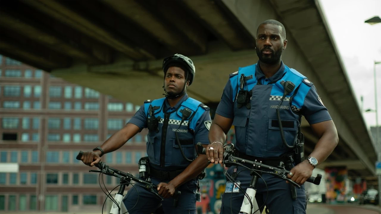 Almost Cops Backdrop