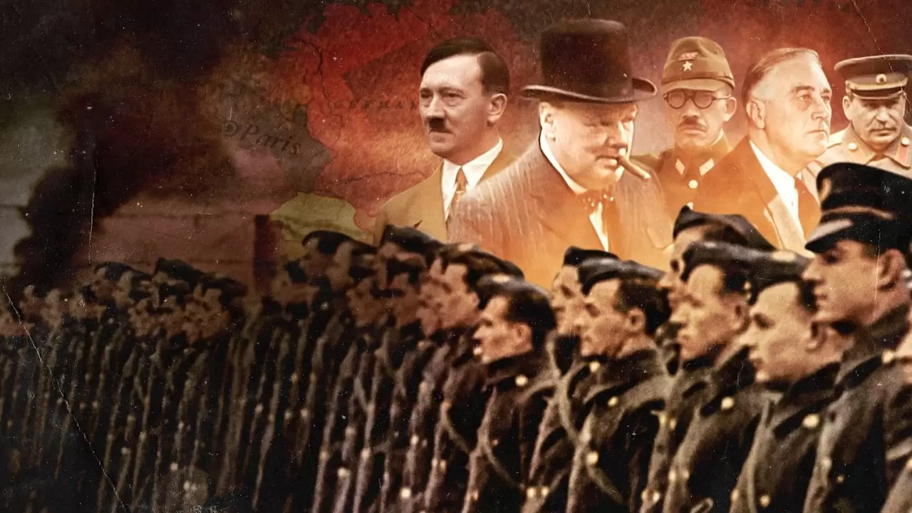 Greatest Events of WWII in Colour Backdrop