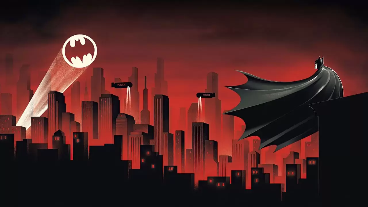Batman: The Animated Series Backdrop
