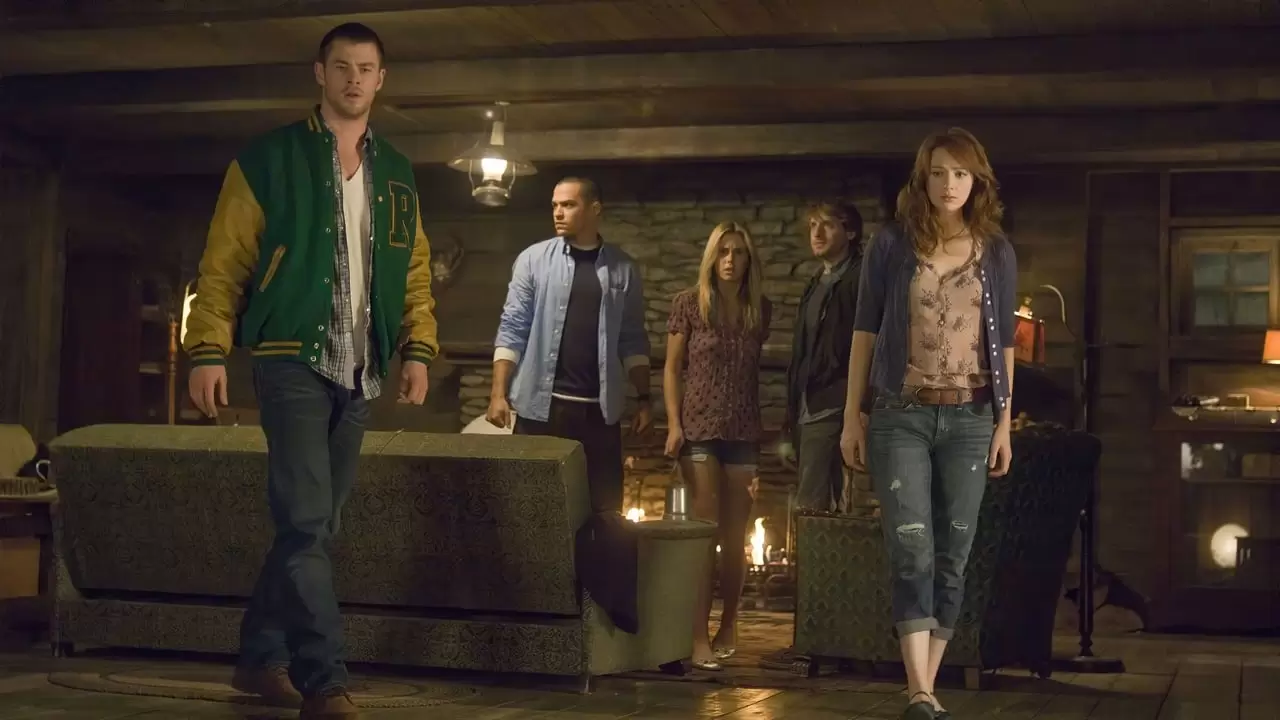 The Cabin in the Woods Backdrop