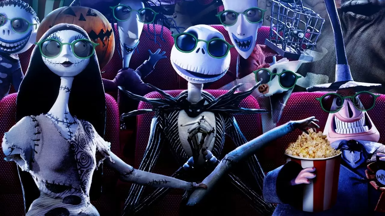 The Nightmare Before Christmas Backdrop