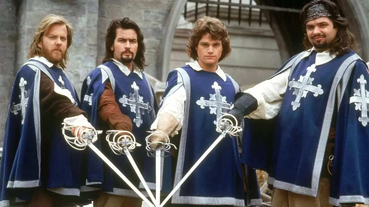 The Three Musketeers Backdrop