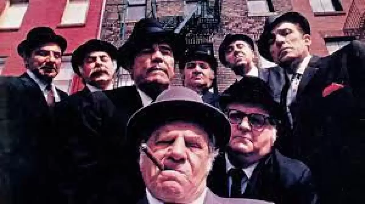 The Gang That Couldn't Shoot Straight Backdrop
