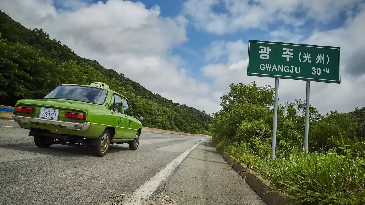 A Taxi Driver Backdrop