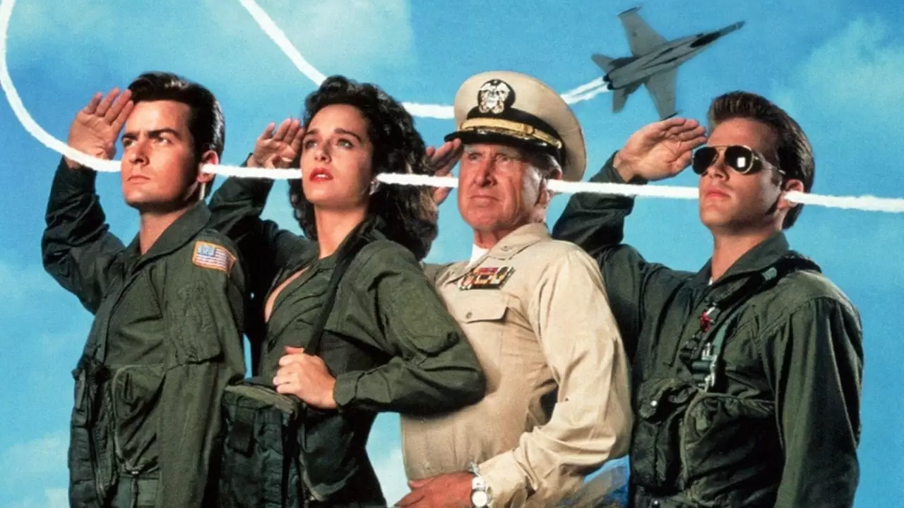 Hot Shots! Backdrop