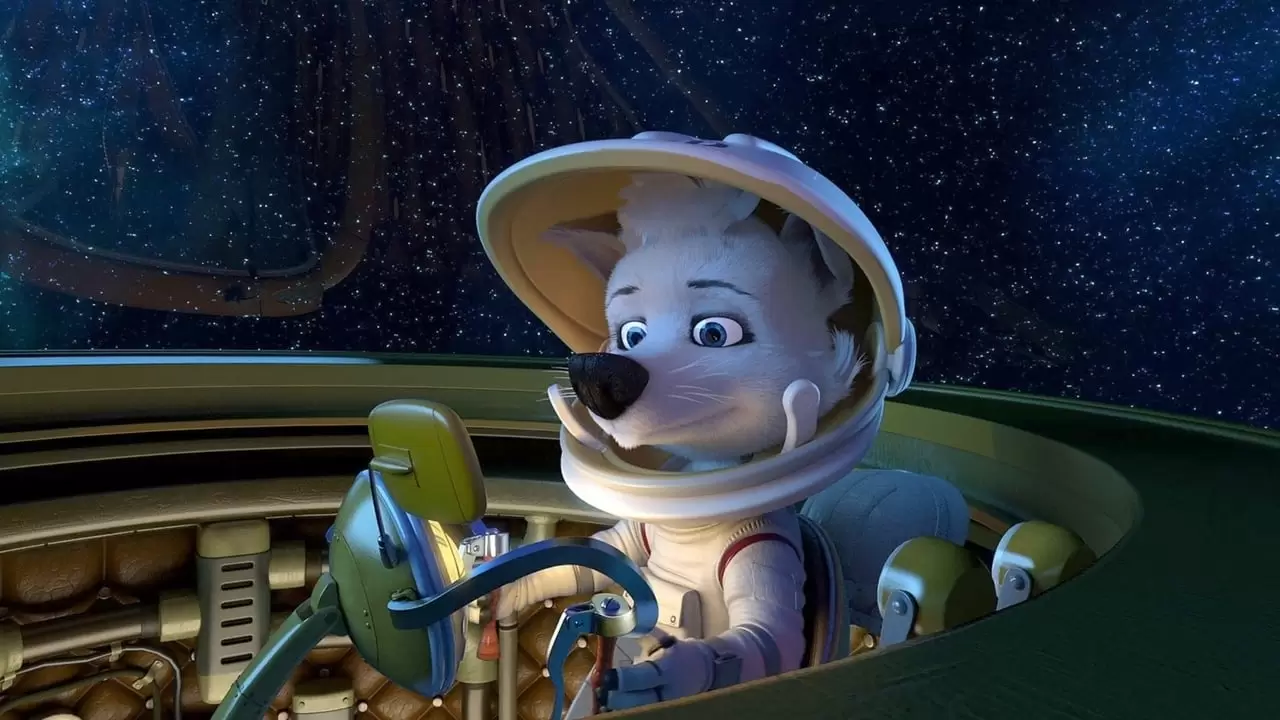 Space Dogs: Adventure to the Moon Backdrop