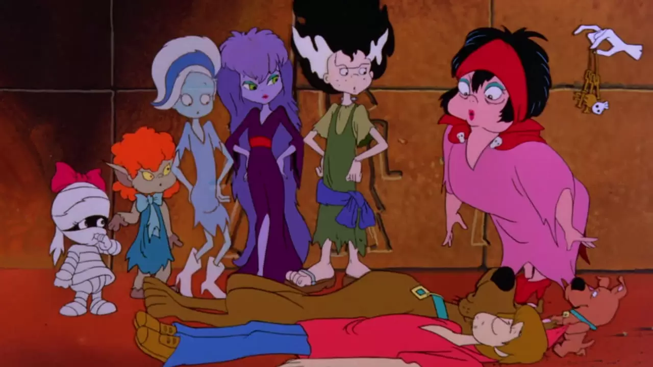 Scooby-Doo and the Ghoul School Backdrop