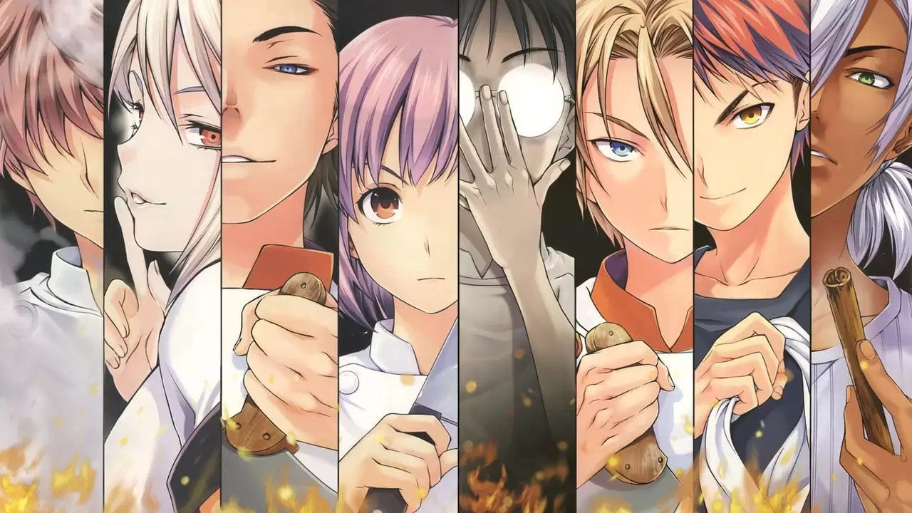 Food Wars Backdrop