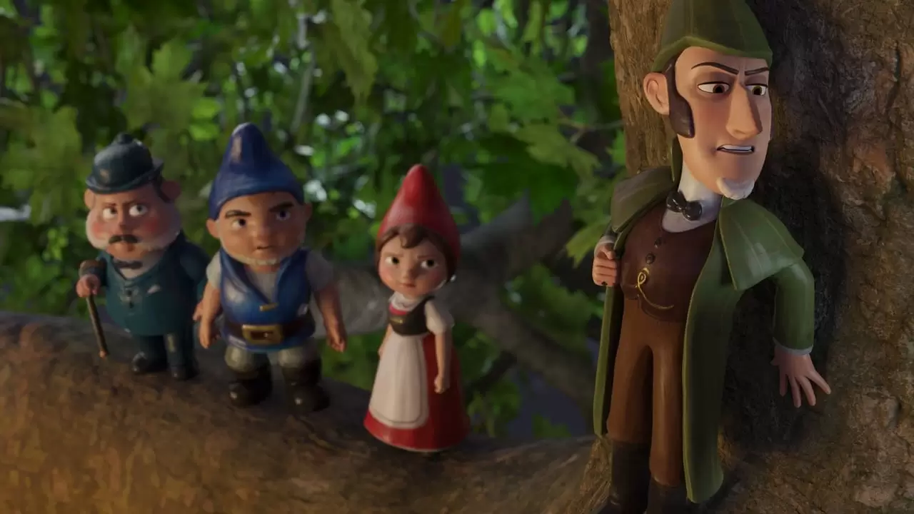 Sherlock Gnomes Backdrop