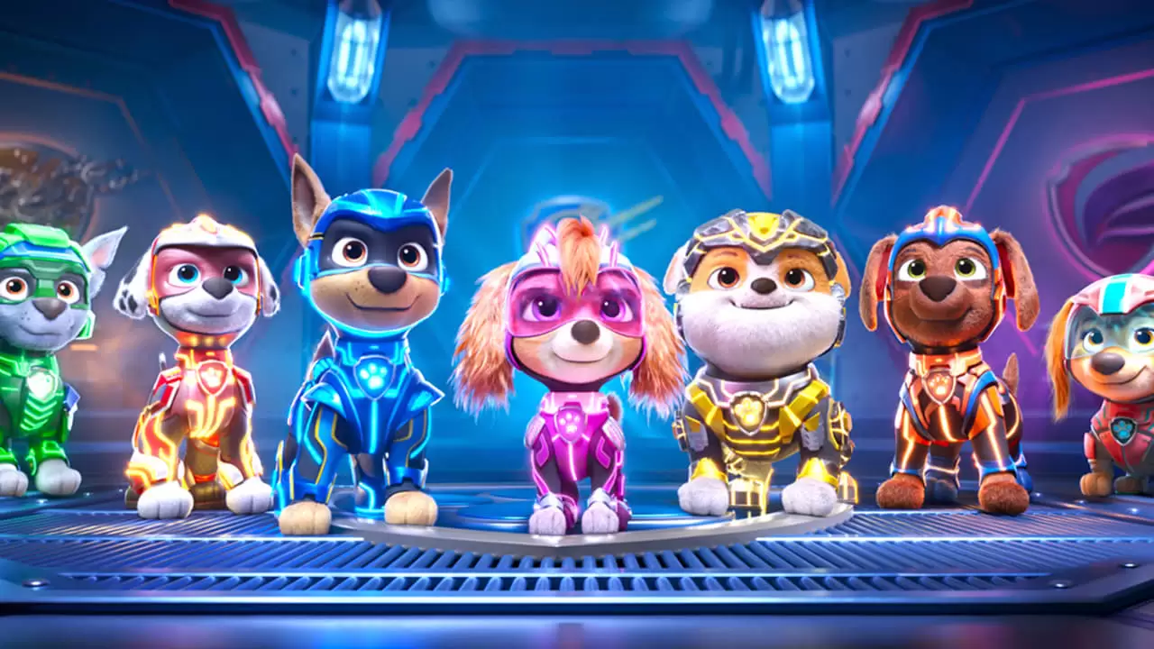PAW Patrol: The Mighty Movie Backdrop