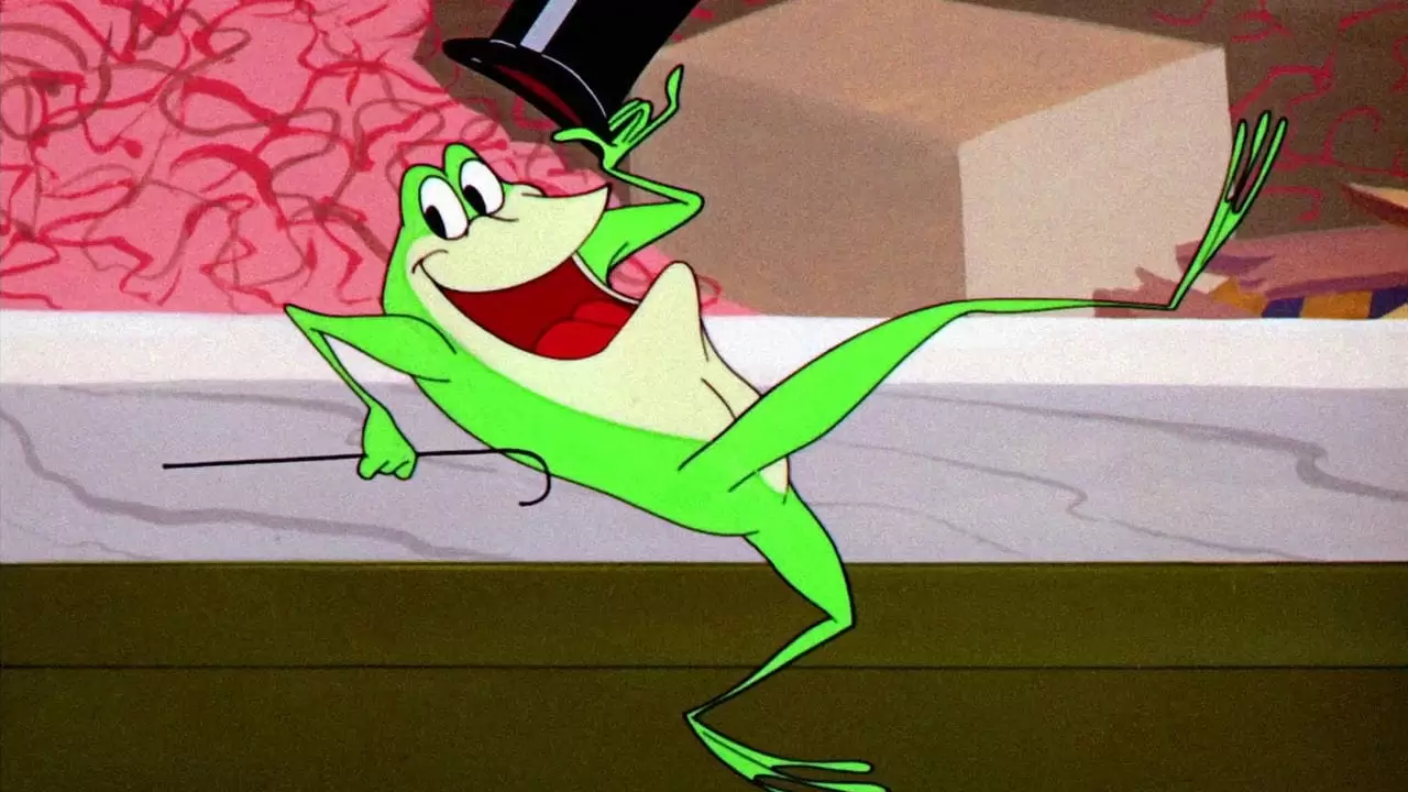 One Froggy Evening Backdrop
