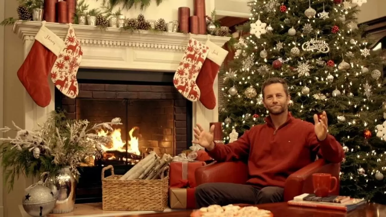 Kirk Cameron's Saving Christmas Backdrop