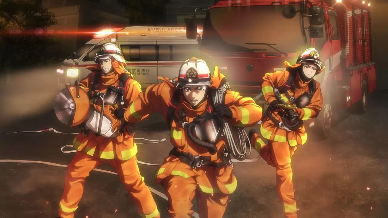 Firefighter Daigo: Rescuer in Orange Backdrop