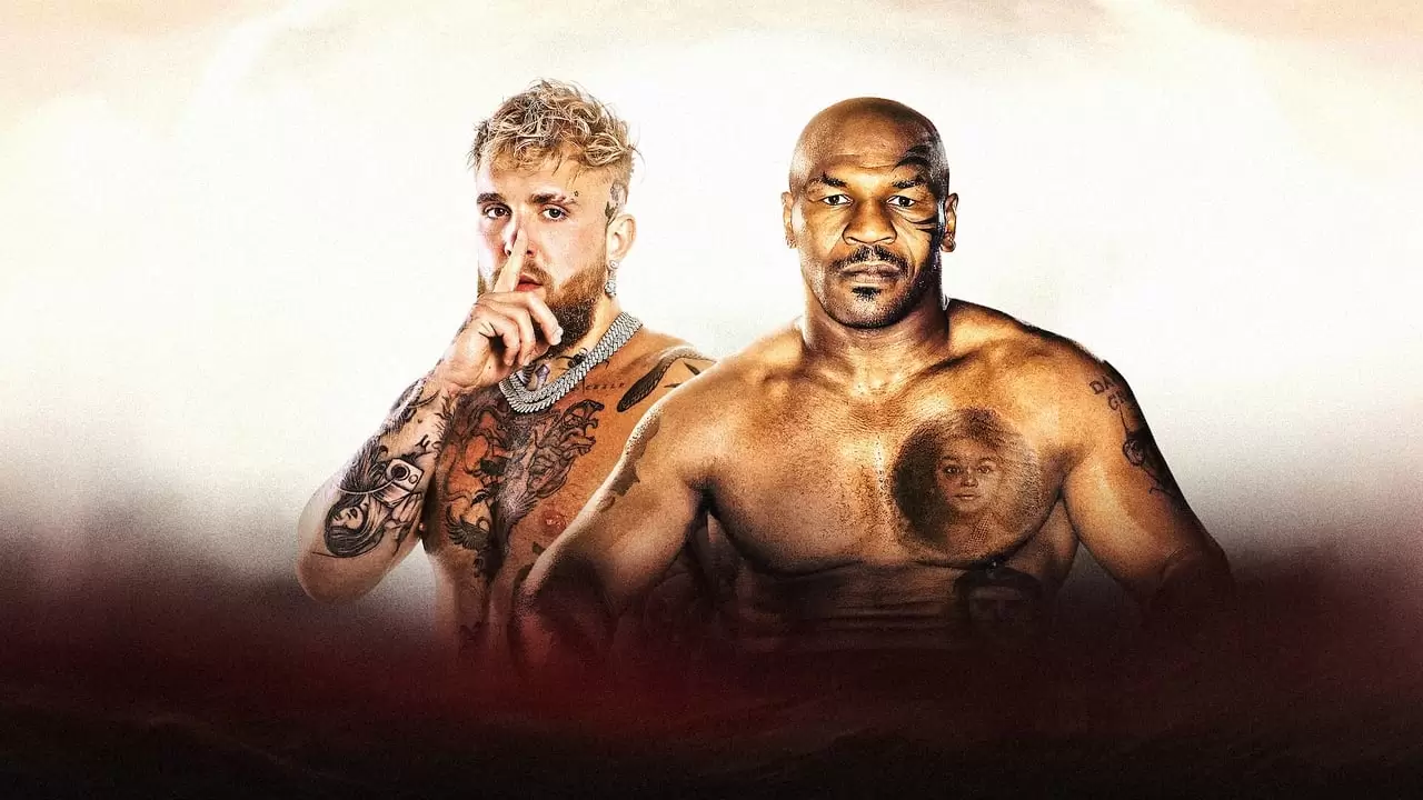 Jake Paul vs. Mike Tyson Backdrop