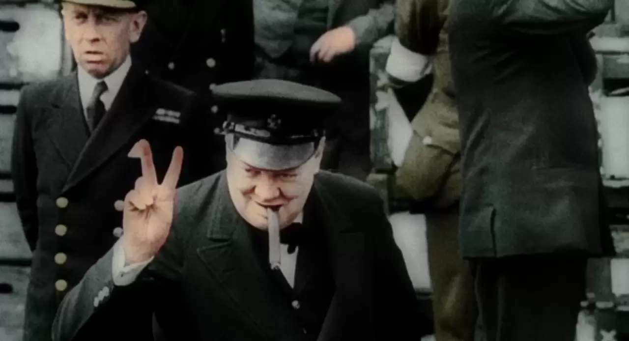 Churchill at War Backdrop