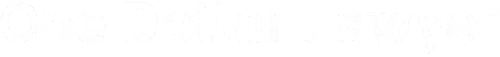 One Dollar Lawyer Logo