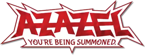 Yondemasu yo, Azazel-san. Logo