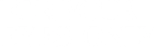 For Your Eyes Only Logo