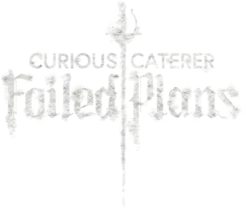Curious Caterer: Foiled Plans Logo