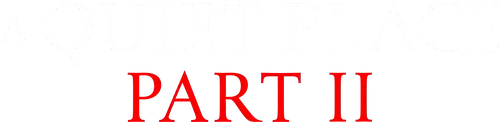 A Quiet Place Part II Logo