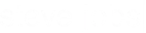 Steve Jobs Logo