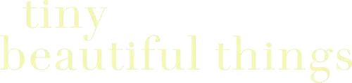 Tiny Beautiful Things Logo