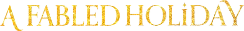 A Fabled Holiday Logo