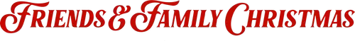 Friends & Family Christmas Logo