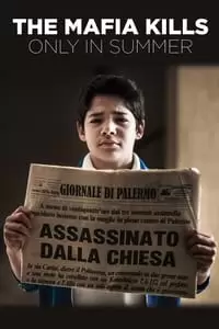 The Mafia Kills Only in Summer Poster