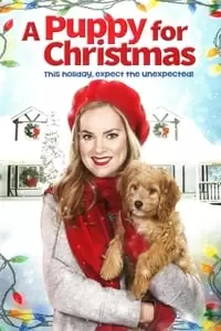 A Puppy for Christmas Poster
