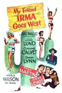 My Friend Irma Goes West Poster