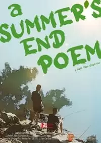 A Summer's End Poem Poster