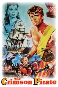 The Crimson Pirate Poster