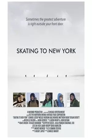 Skating to New York Poster